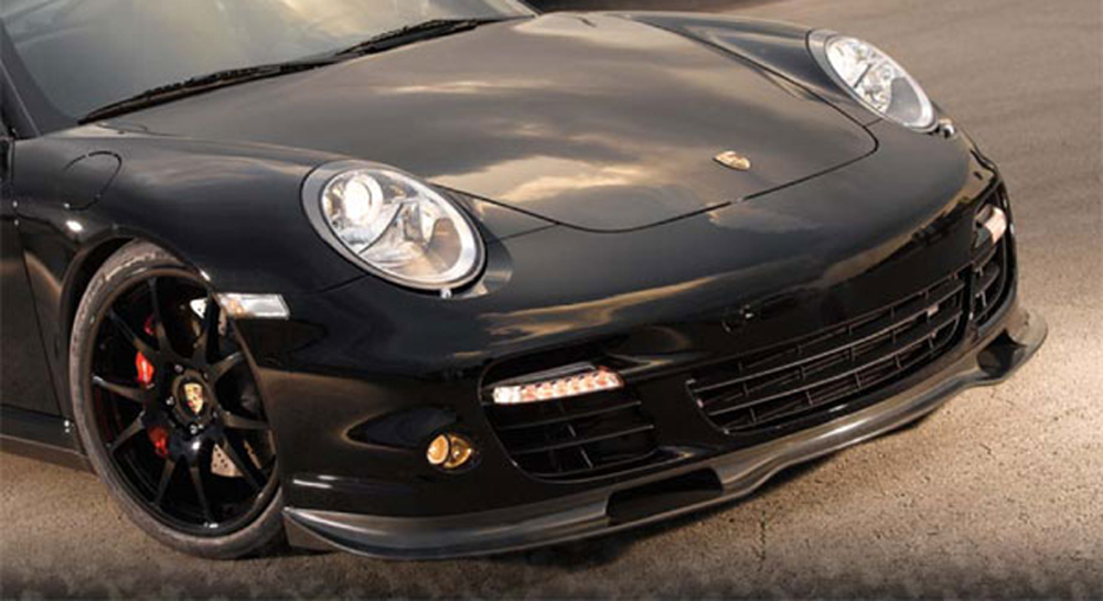Cargraphic Front Lip Spoiler for Porsche 911 Turbo (997