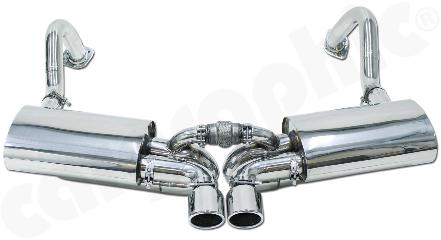 Cargraphic Sport Exhaust for Porsche Cayman GT4 (981) | Y-squared ― ワイ